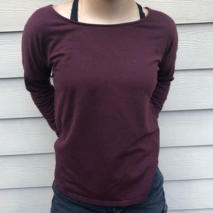 Maroon long sleeve